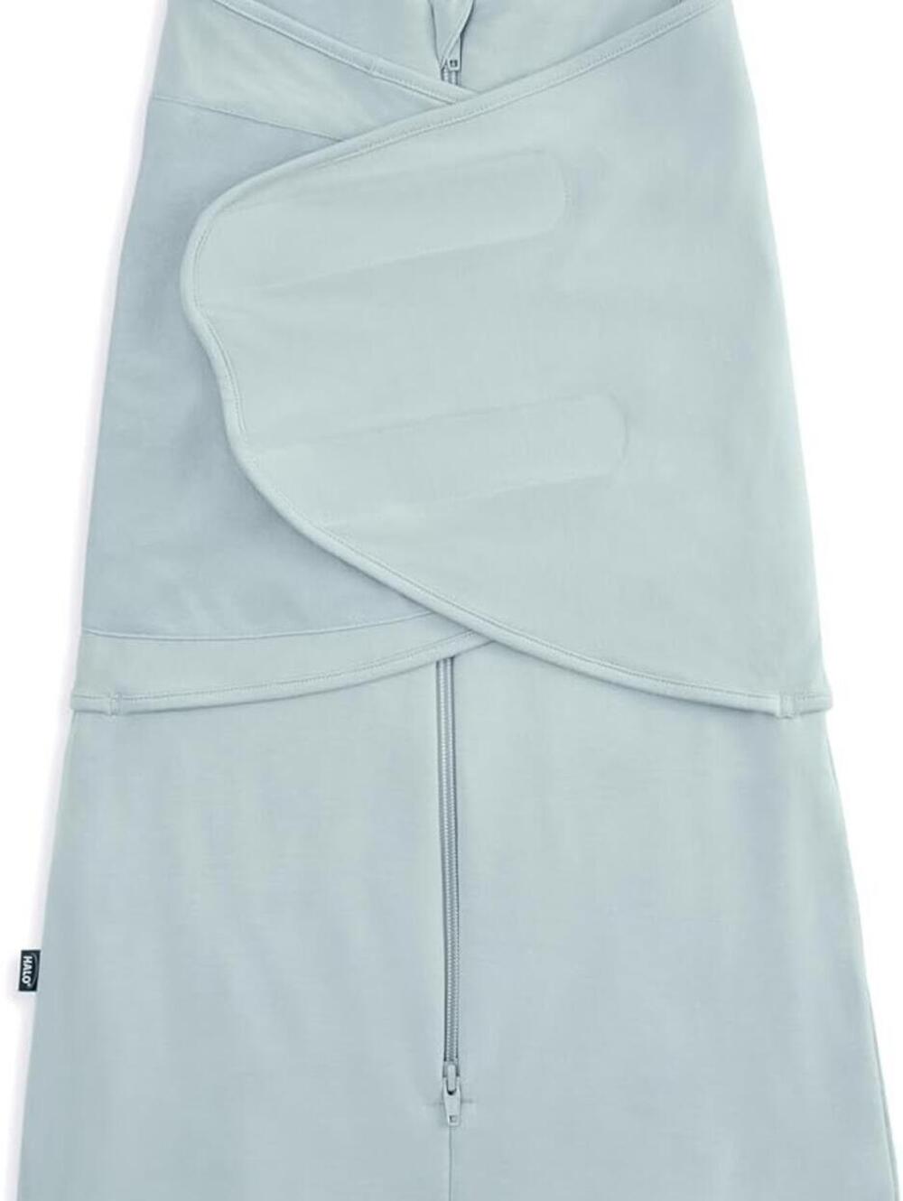 NIB HALO Sleepsack Super Soft Swaddle Small 3-6 MO Zip Front Calm Sage